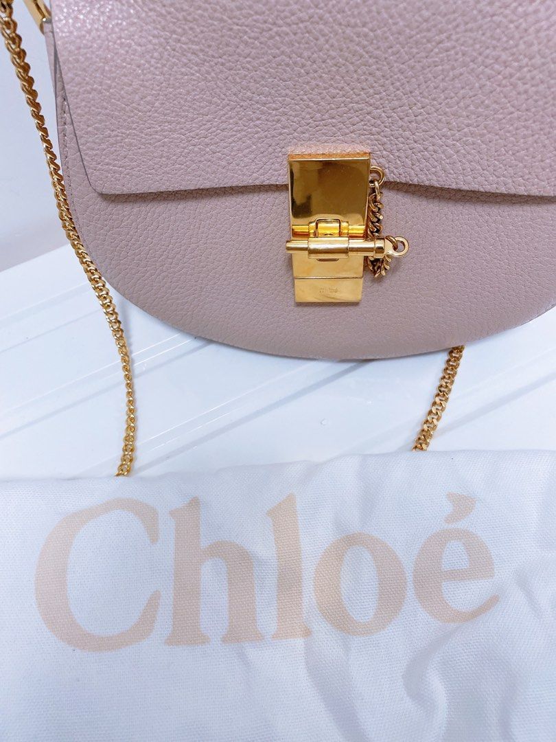 Chloe drew mini outlet cement pink