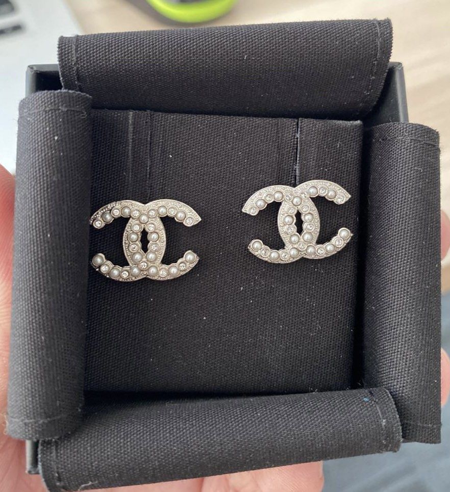 Classic double C Chanel Earrings