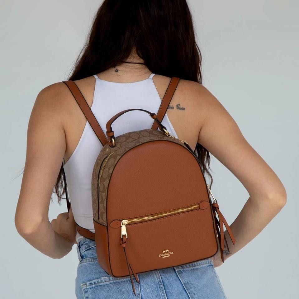Coach Jordyn backpack in signature canvas, Luxury, Bags & Wallets on ...