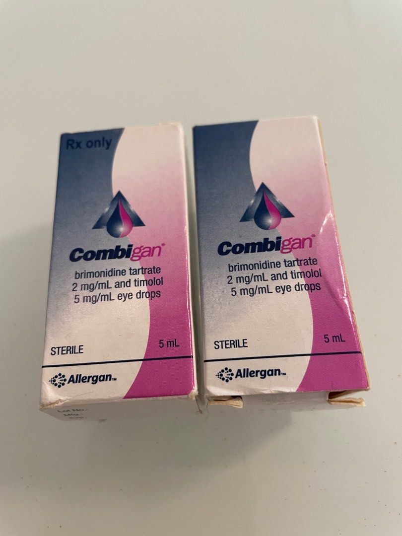 Combigan eye drops, Health & Nutrition, Medical Supplies & Tools on