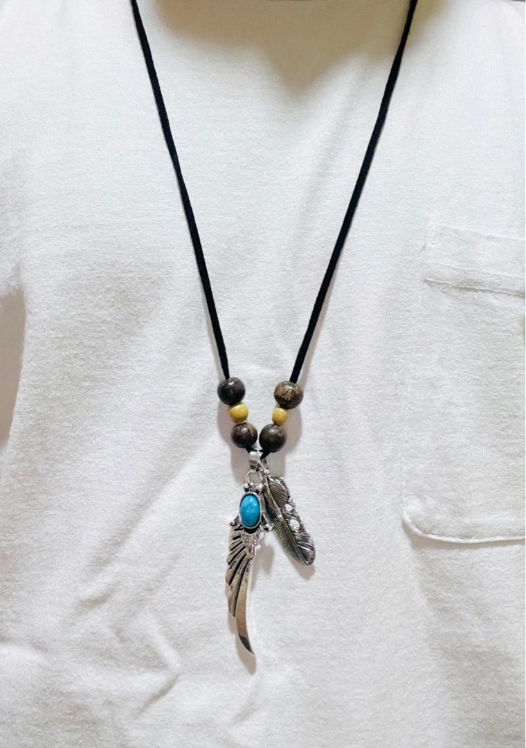 Goro's leather necklace sale