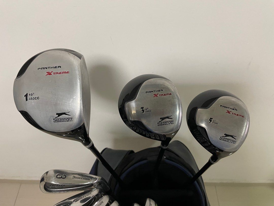 Complete Golf Set C/W Bridgestone Graphite Irons + Slazenger Woods