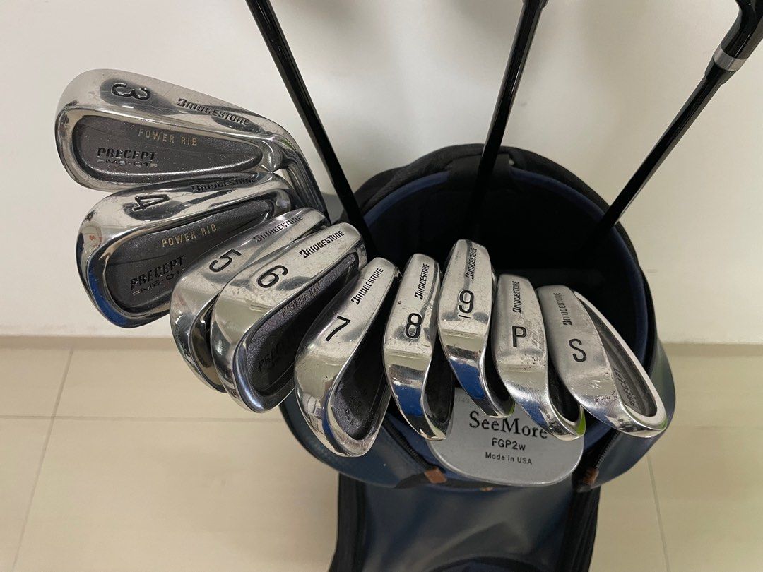 Complete Golf Set C/W Bridgestone Graphite Irons + Slazenger Woods