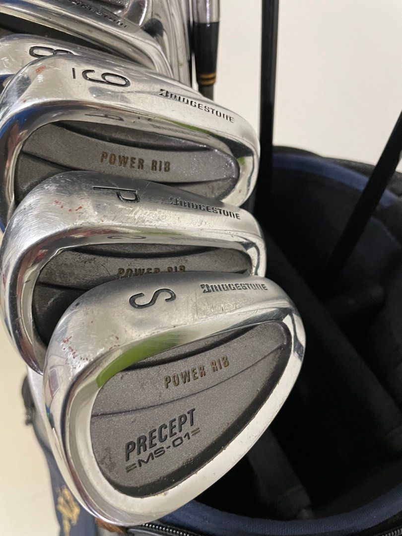 Complete Golf Set C/W Bridgestone Graphite Irons + Slazenger Woods