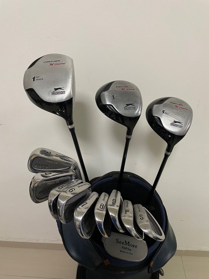 Complete Golf Set C/W Bridgestone Graphite Irons + Slazenger Woods