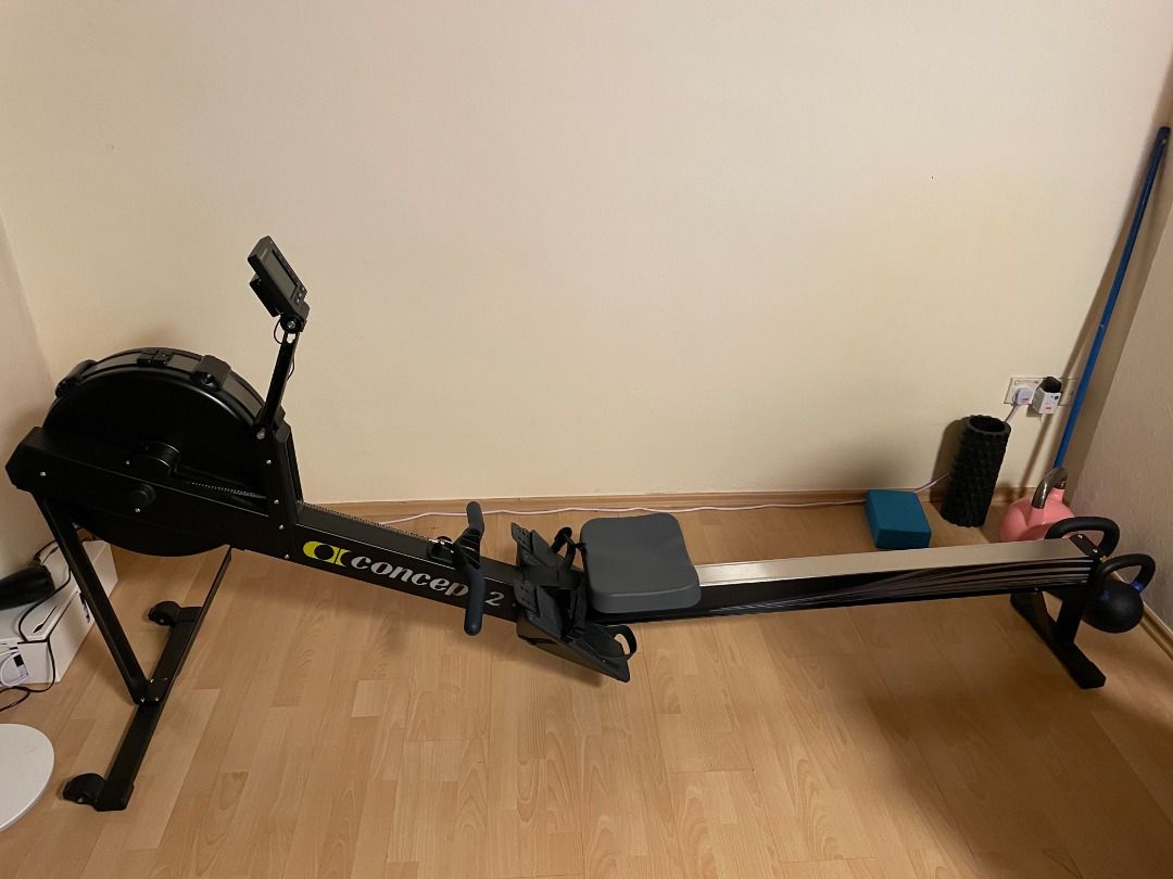 Concept 2 Rower Model D Lightly used well maintained Sports Equipment Exercise Fitness Cardio Fitness Machines on Carousell