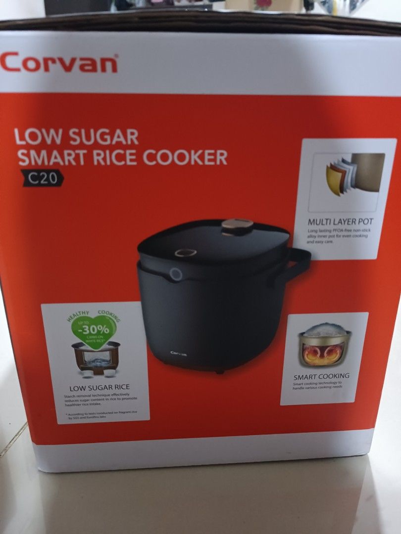 Corvan Smart Rice Cooker, TV & Home Appliances, Kitchen Appliances