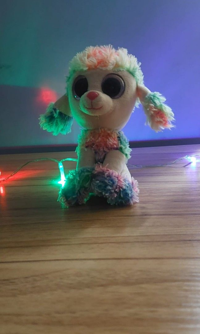 Rainbow beanie boo birthday on sale