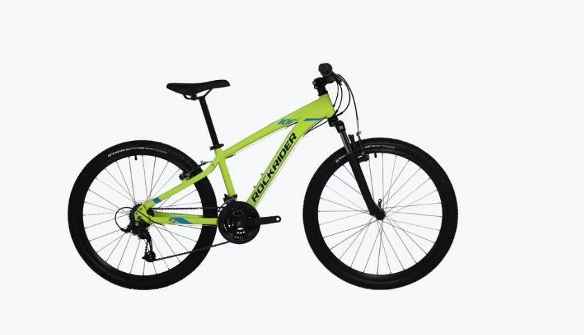 Btwin jaune fluo top