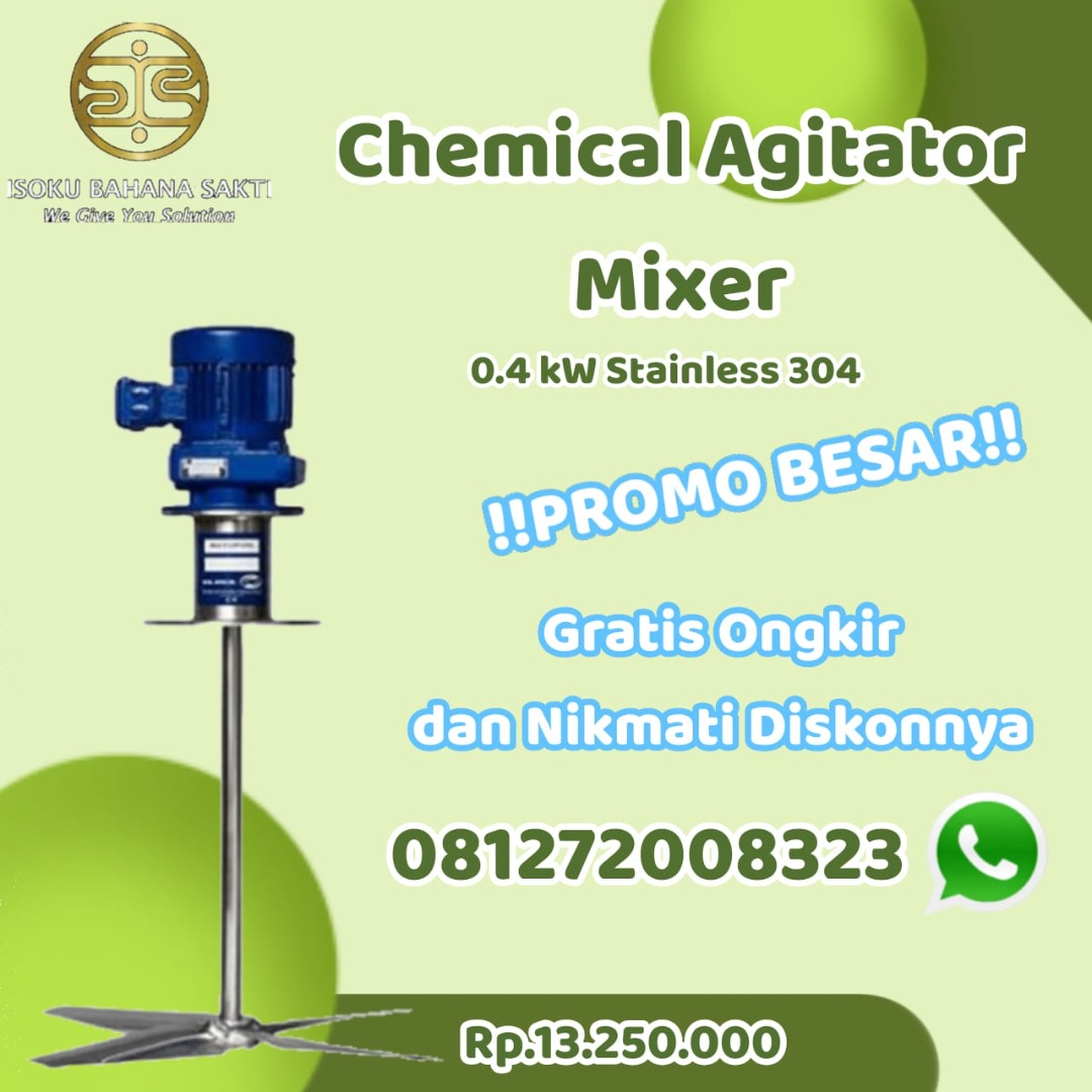 Difference Between Agitator and Mixer Isoku Bahana Sakti, Properti