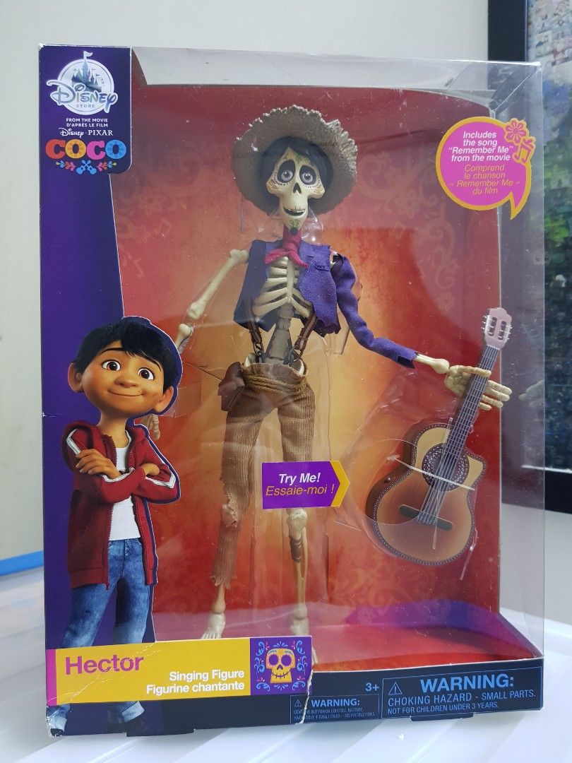 Disney Pixar Coco Hector Singing Figure (RARE), Hobbies & Toys