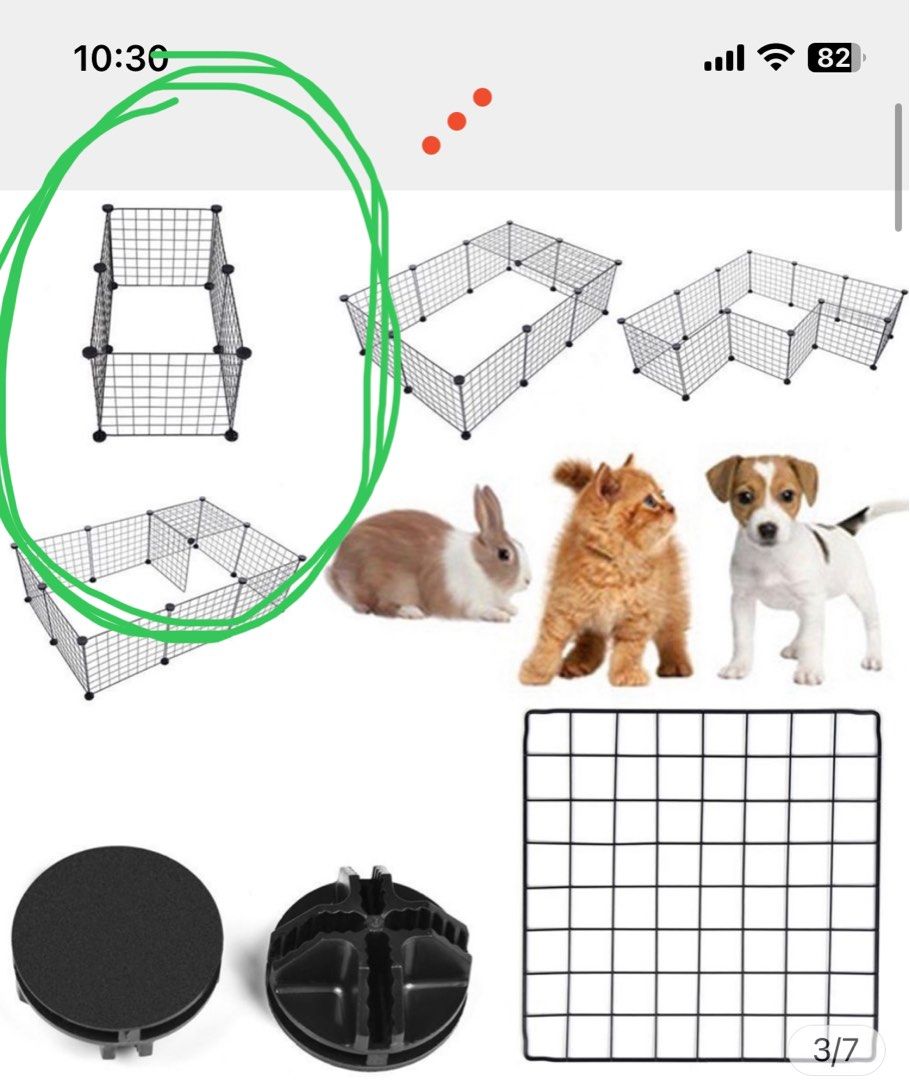 Dog Carrier, Peetray & Fence, Pet Supplies, Homes & Other Pet