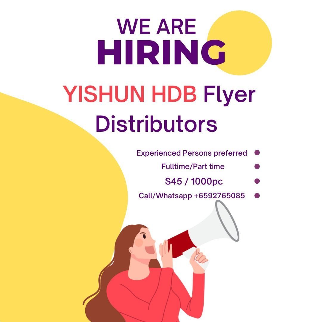 Door to Door flyer distributor, Jobs, Sales, Retail & Marketing on Carousell