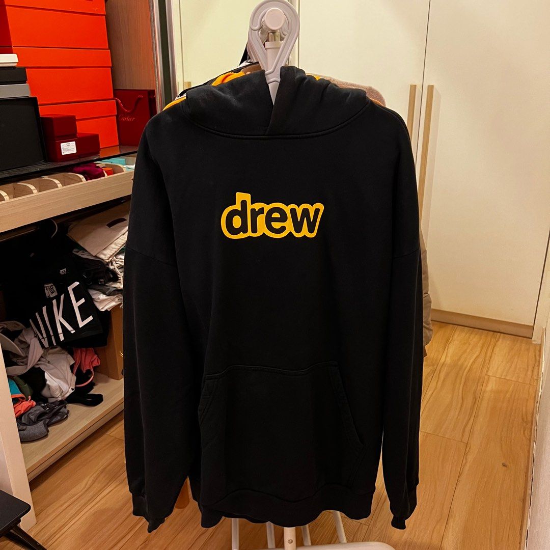 Drew house top black hoodie
