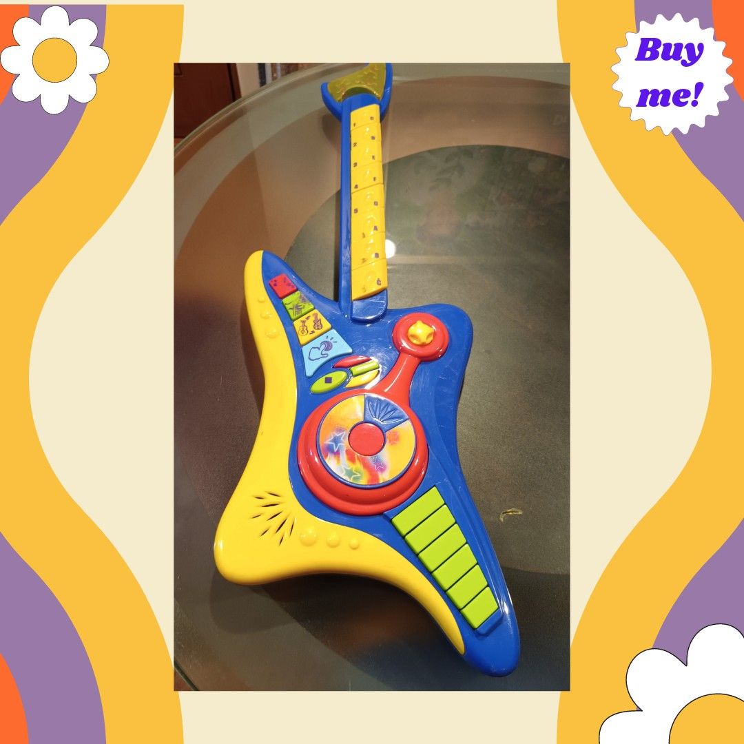 Electric Toy Guitar on Carousell