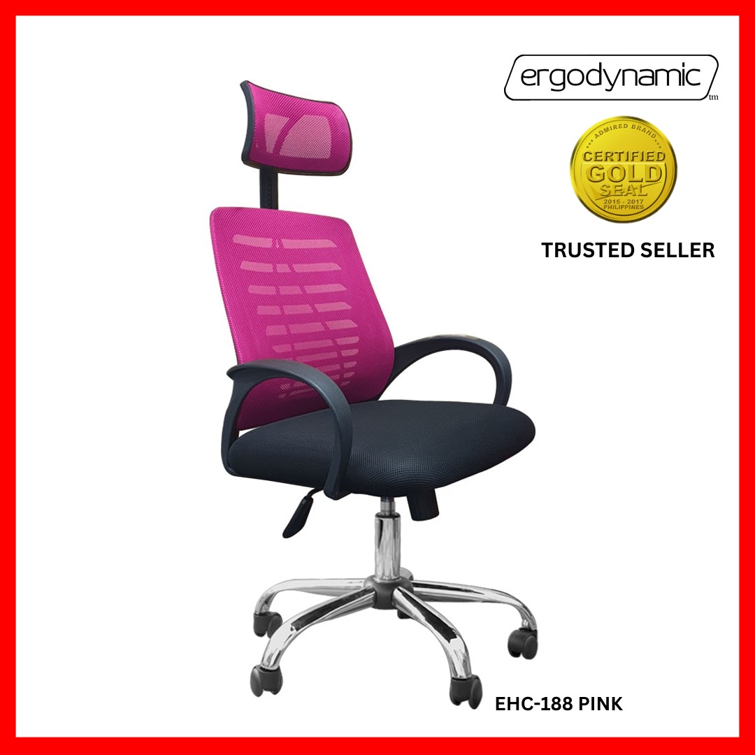ERGODYNAMIC EHC188 Mesh Office Chair, High Back Chair, Computer Chair