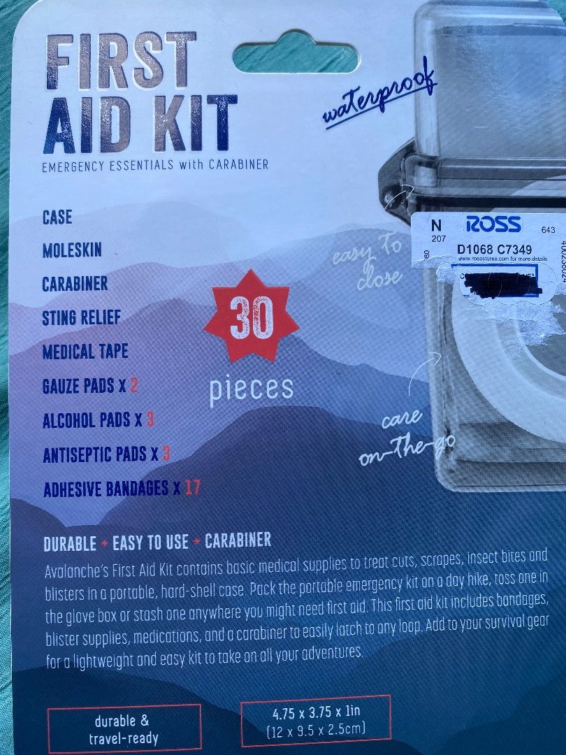 Avalanche First Aid Kit on Carousell