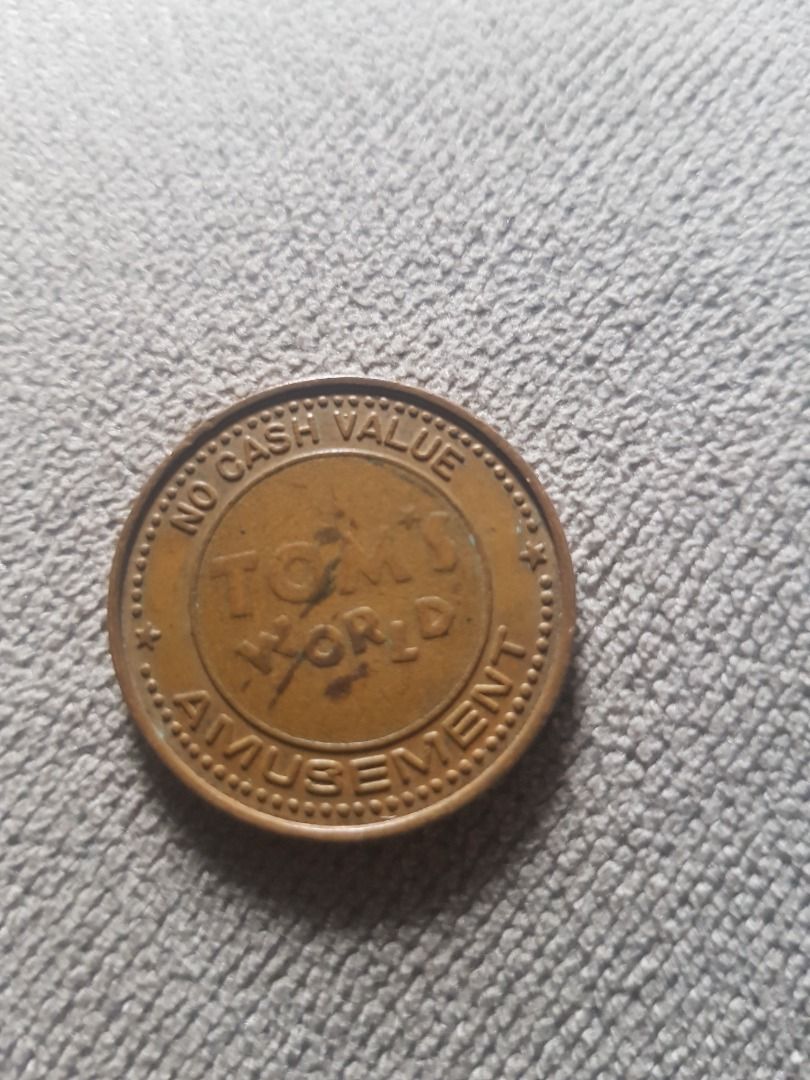First released of Tom's World Bronze token on Carousell
