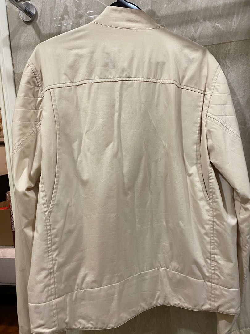 French connection sales leather jacket mens