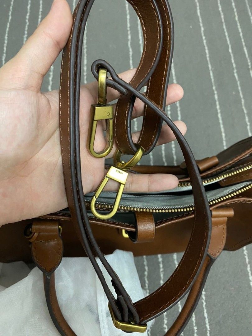 Fossil ryder cheap satchel large