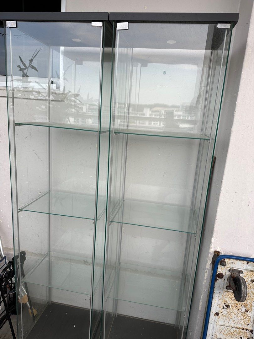 Glass Display Furniture & Home Living, Furniture, Shelves