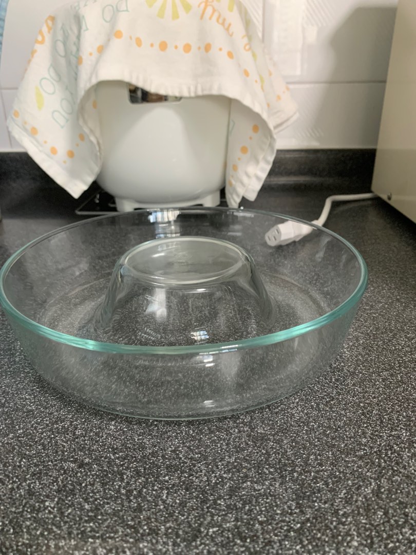 Glass pudding tray, Furniture & Home Living, Kitchenware & Tableware