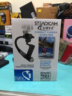 Go pro Compact Camera Stabilizer (BLUE) STEADICAM Curve