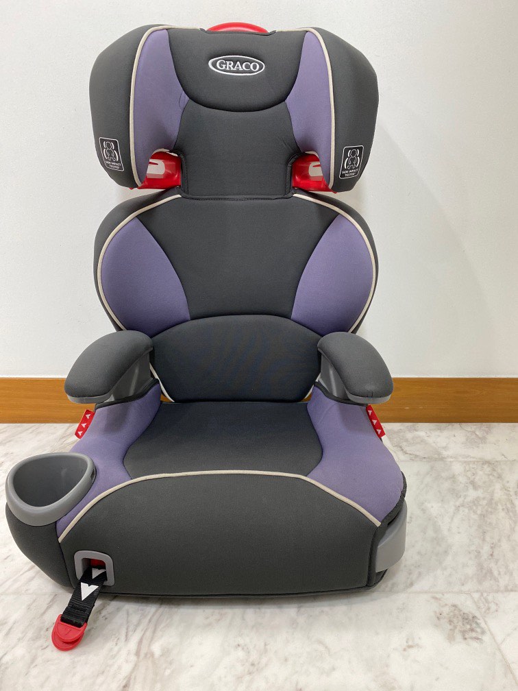 Graco affix youth booster seat with latch system grapeade sale