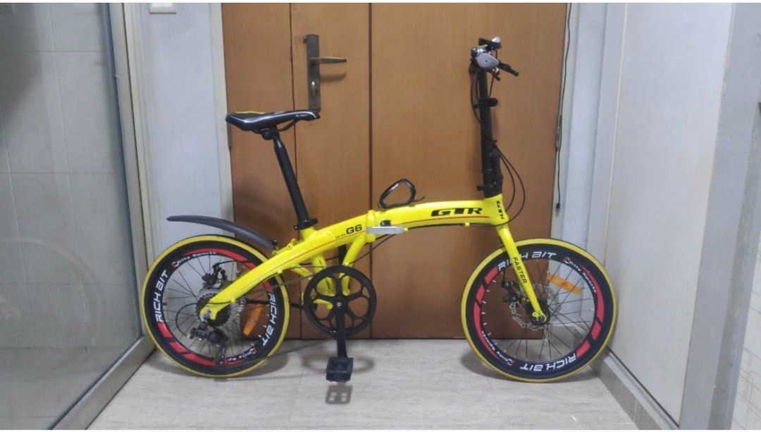 Gtr g6 shop foldable bike