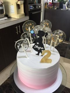 Halal Customised Cake ( Sugar lollipop )