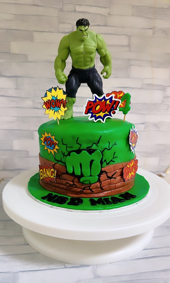 Hulk Cake - YouTube
