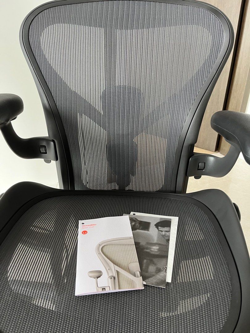 Herman Miller Aeron Remastered PostureFit Office Chair, Furniture