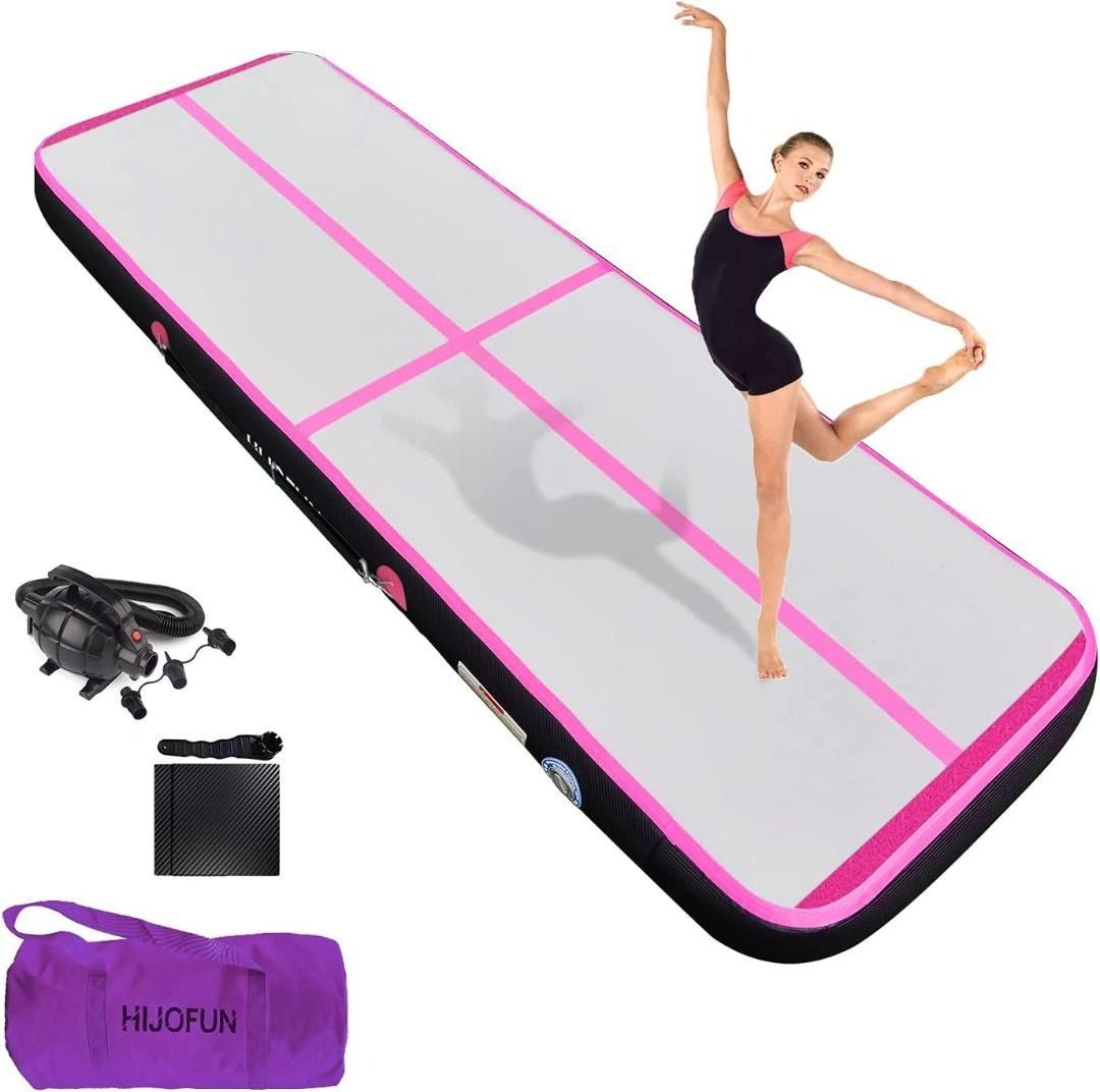 Hijofun Air Floor Mat 3m Tumbling Inflatable Gymnastics Thick 10cm 20cm With Pump For Youth S Sports Equipment Exercise Fitness Mats On Carou