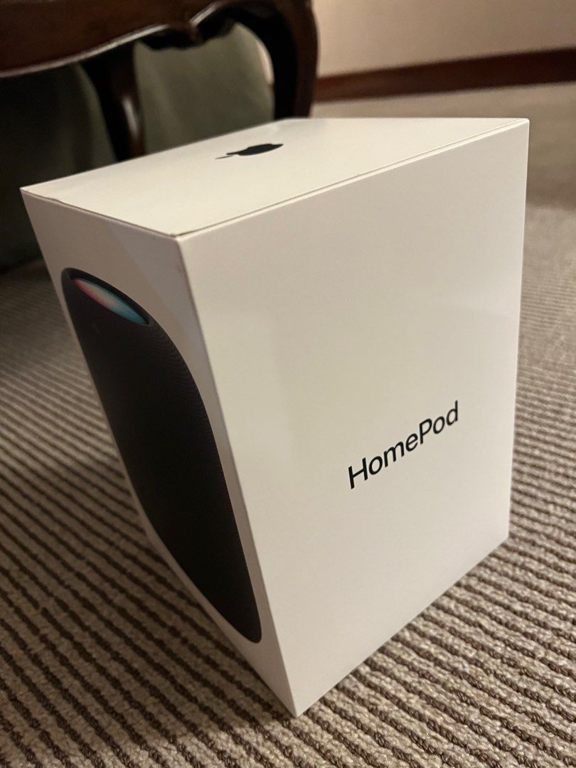 HomePod 2nd gen [pre order ] (Category: Soundbars, Speakers & Amplifiers) located in Davao. Submitted by jmcare (Listing ID 1217787973, Image 2). Description: [ pre order ] Immersive, high-fidelity audio High-excursion woofer Beamforming array of five tweeters Spatial Audiofootnote¹ Room sensing Stereo pair capablefootnote² Multiroom audio³ Siri Intelligent assistant Voice recognition Smart home hubfootnote⁴ Sound Recognitionfootnote⁵ Temperature