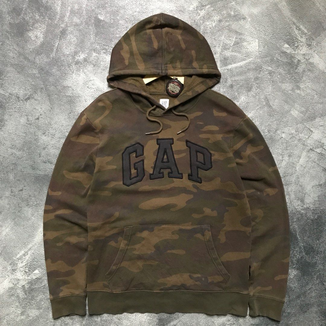 Camo gap hoodie clearance