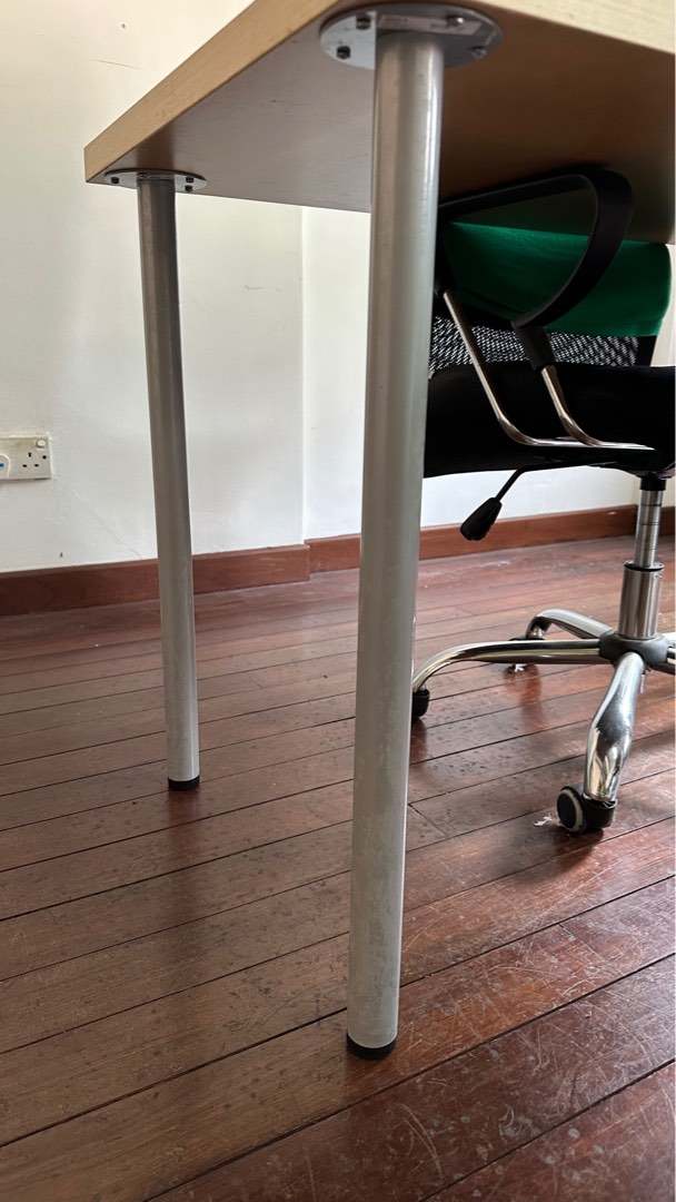 4 x IKEA Adils table legs, grey, Furniture & Home Living, Furniture