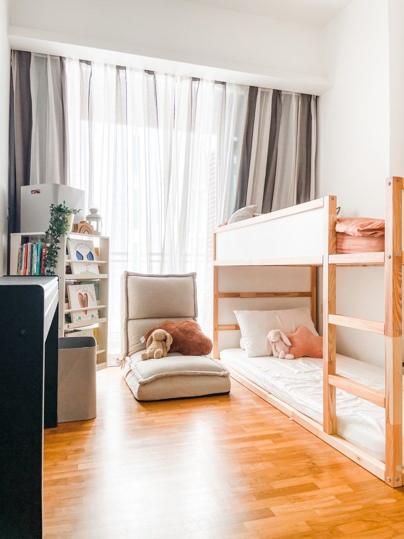 IKEA Kura Bunk Bed, Furniture & Home Living, Furniture, Bed Frames