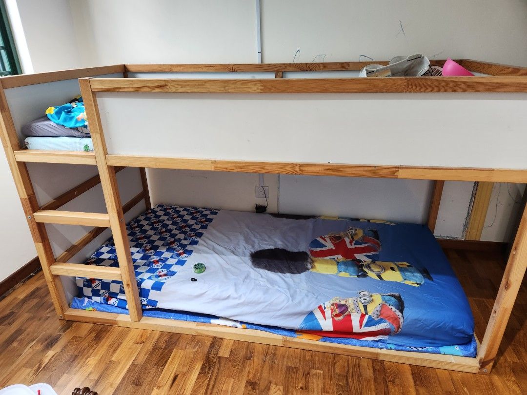 Ikea pine bunk bed, Furniture & Home Living, Furniture, Other Home