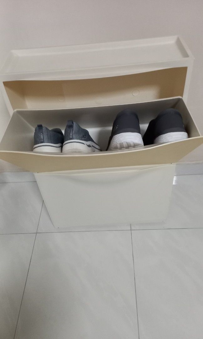 IKEA shoe 3 compartments/pcs, Furniture & Home Living