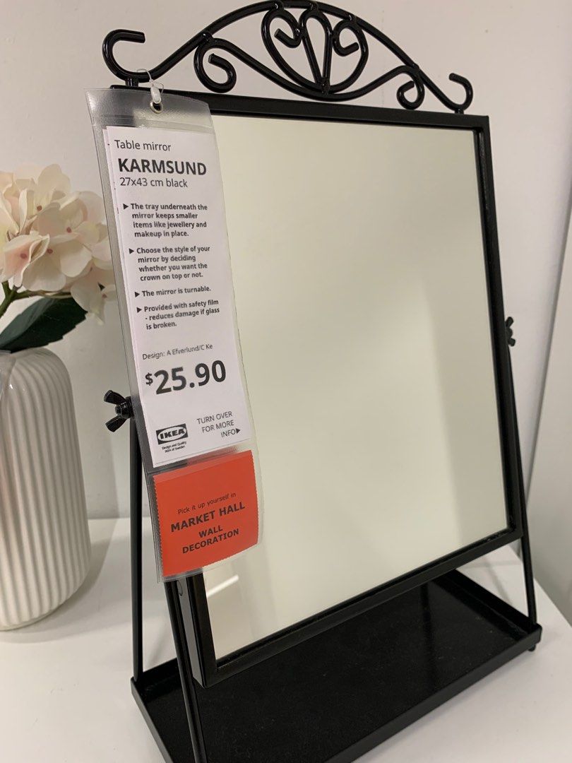 Ikea table mirror, Furniture & Home Living, Home Decor, Mirrors on ...