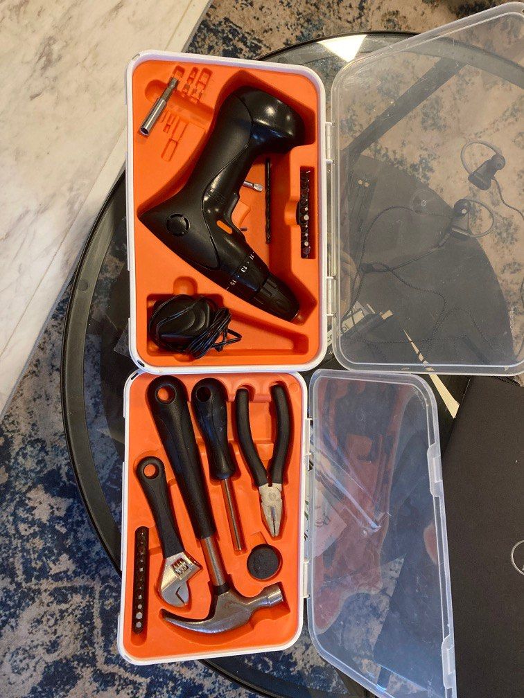 IKEA tool and drill, Furniture & Home Living, Home Improvement