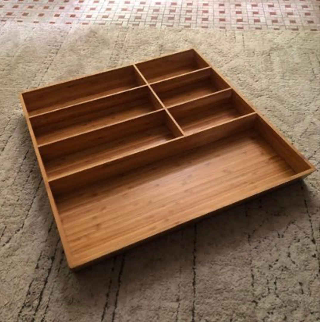 IKEA Variera Bamboo Cutlery Tray, Furniture & Home Living, Kitchenware