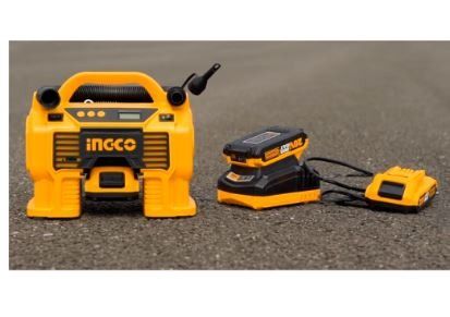 INGCO P20 20V Lithium-Ion Auto Air Compressor CACLI2002 (Bare Unit ...