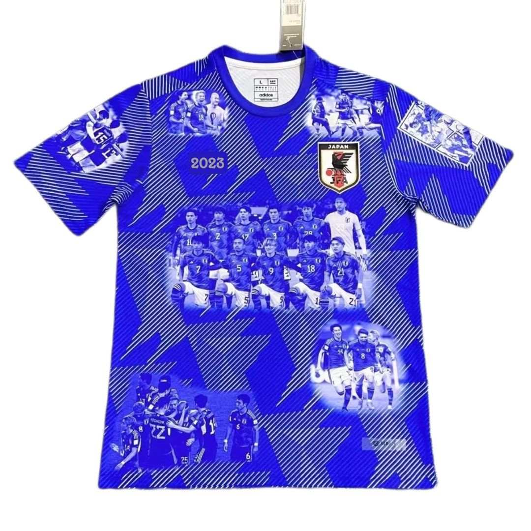 Japan Commemorative Edition Jersey 2023 Japan Football Jersey Soccer Jersey  T-shirt