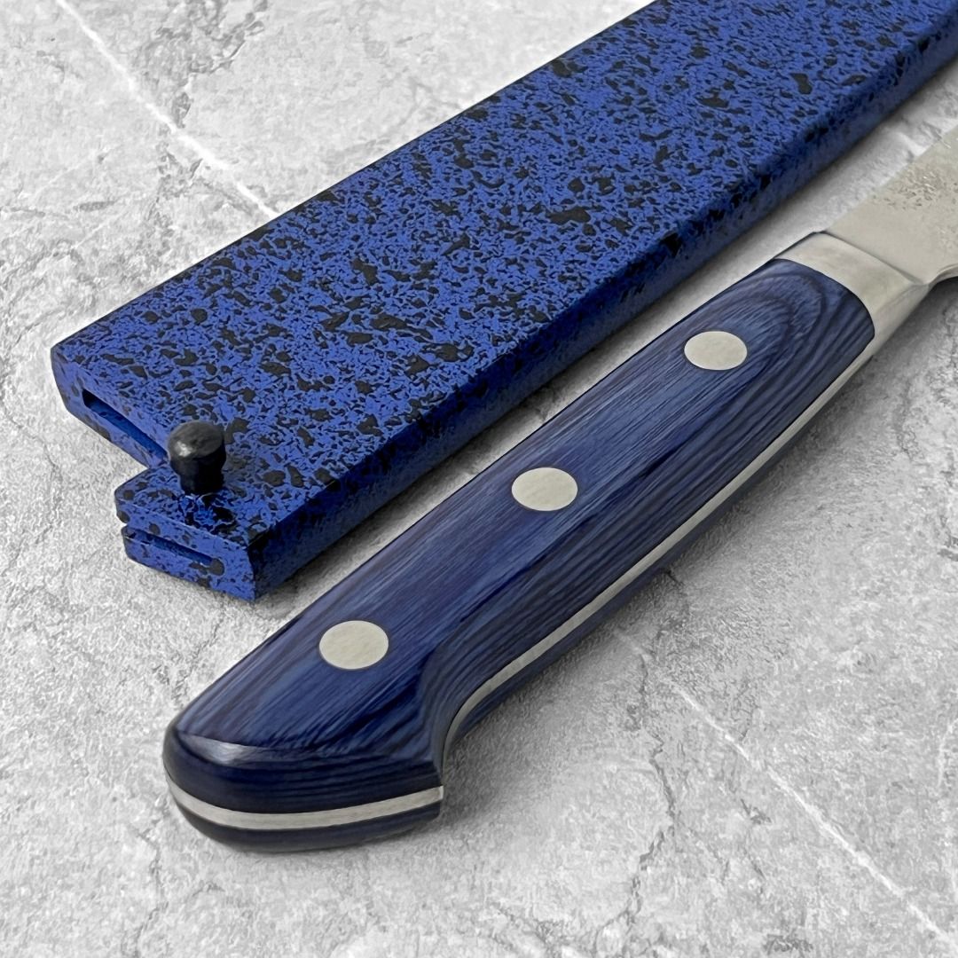 Japanese Blue Steel Knife - Blue Clouds Series