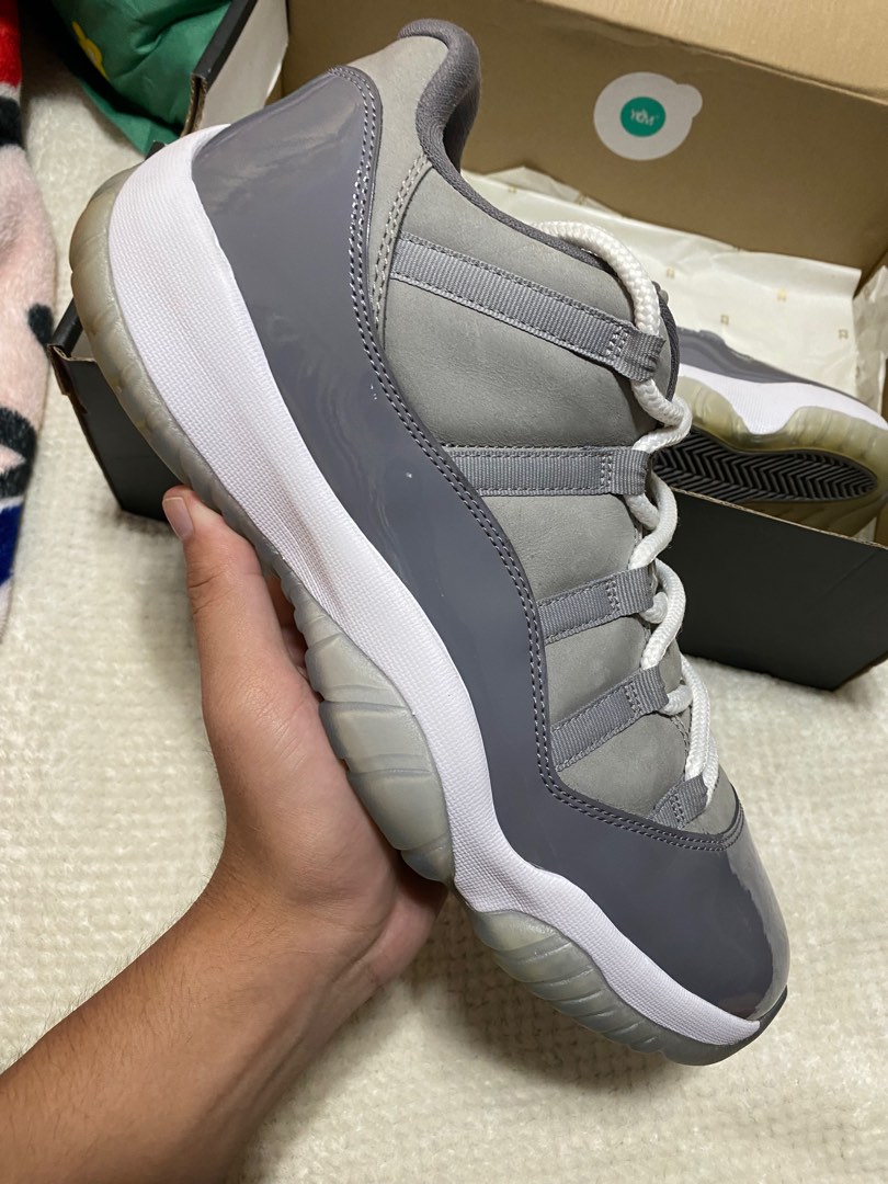 Jordan 11 hotsell low gray