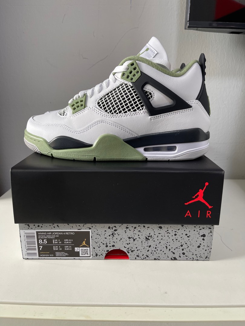 sea foam jordan 4 price