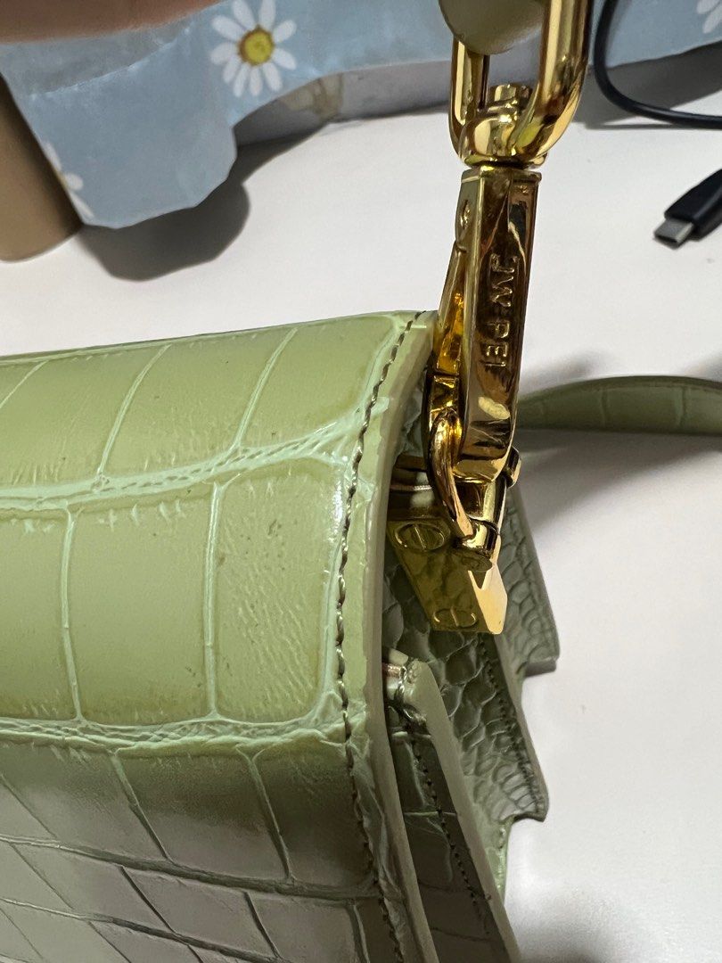 JW PEI Mini Flap Crossbody Bag - Sage Green Croc, Women's Fashion, Bags &  Wallets, Cross-body Bags on Carousell