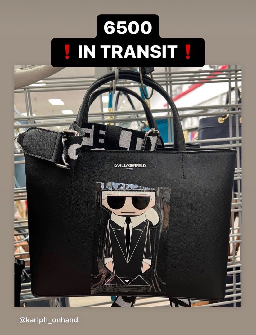 Karl Lagerfeld Emoji Satchel Crossbody Bag on Carousell