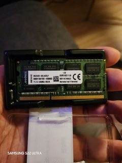 Kingston ram ddr3 8gb 1600Mhz and 2gb 1333Mhz sodimm(laptop)
